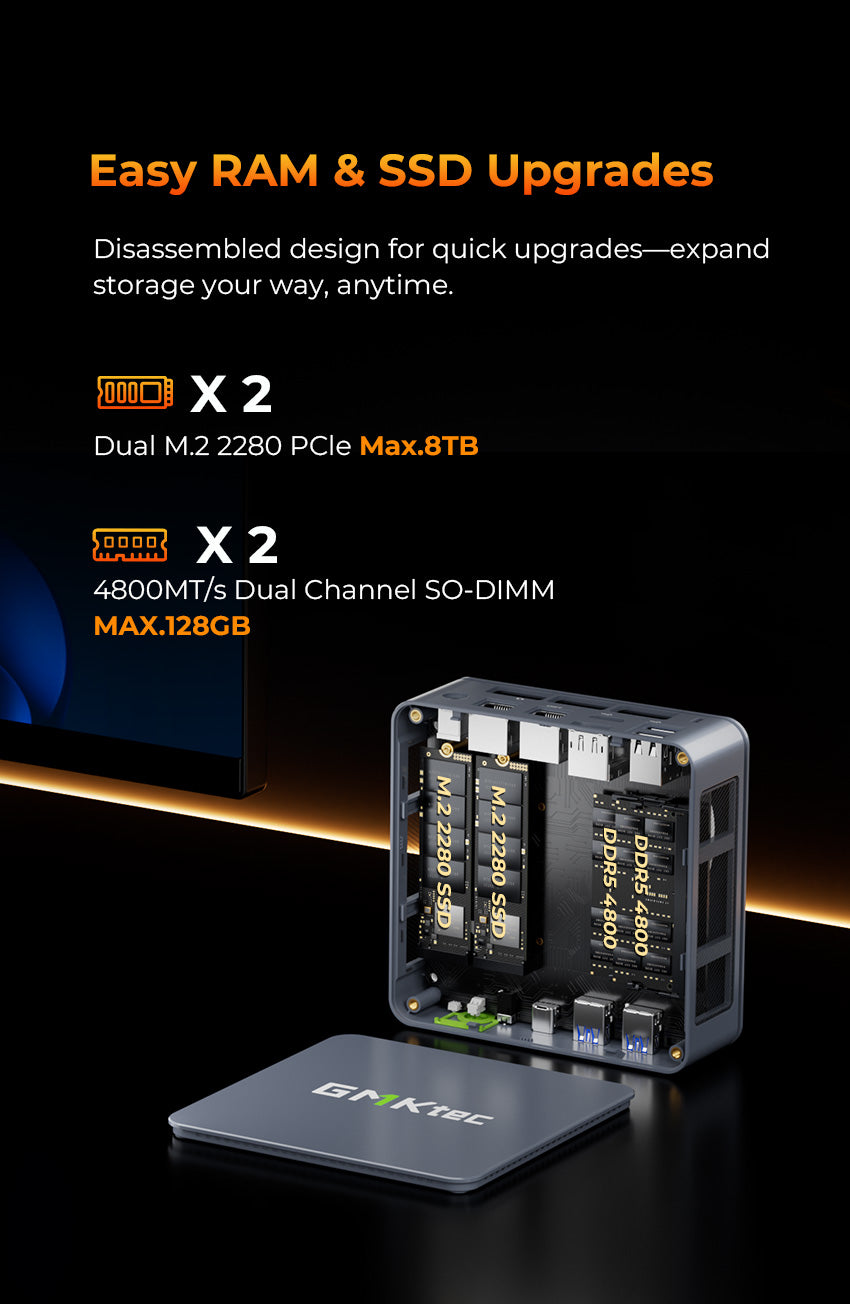 GMKtec NucBox M6 Ultra Mini PC AMD Ryzen™ 5 7640HS