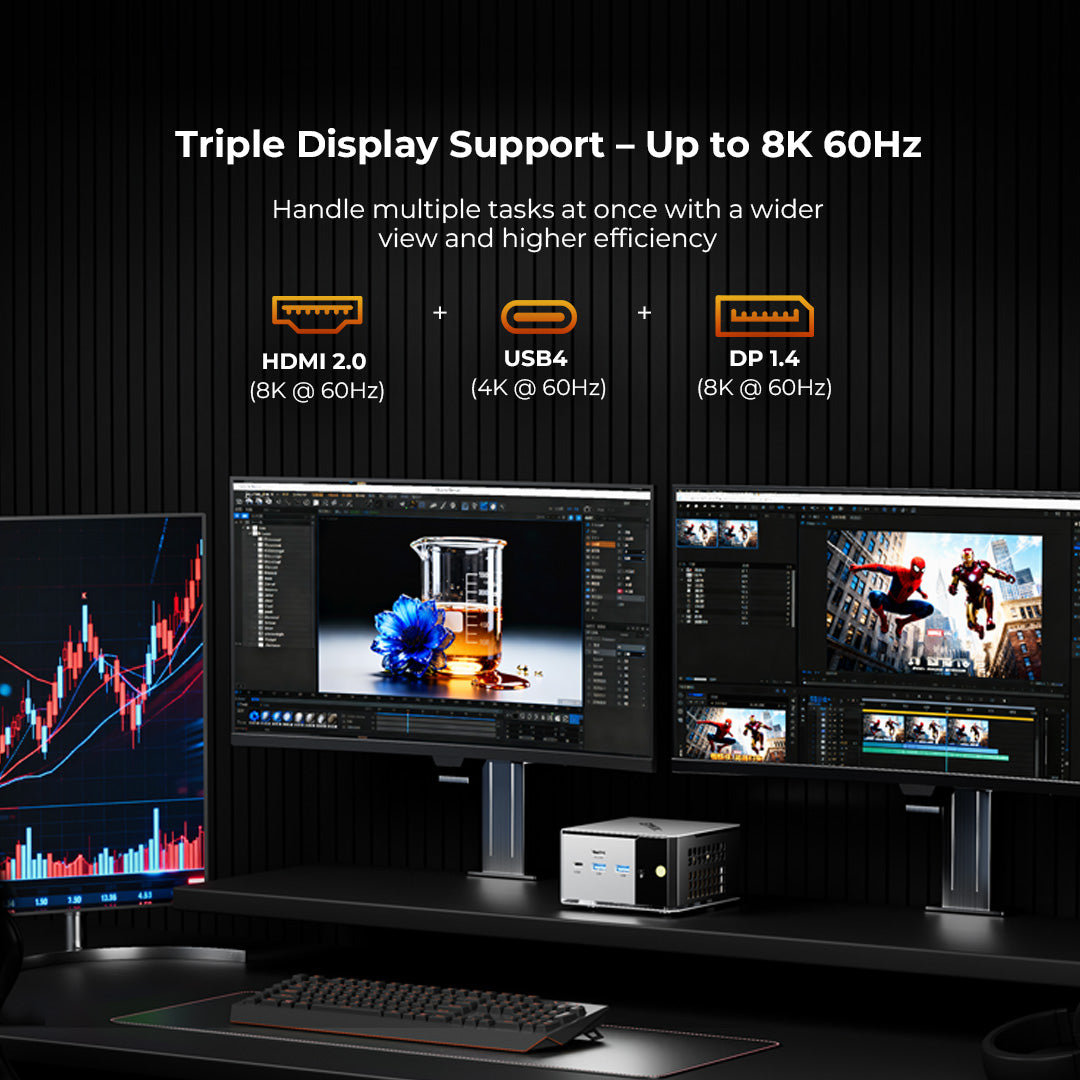 GMKtec M8 Mini PC AMD Ryzen™ 5 PRO 6650H
