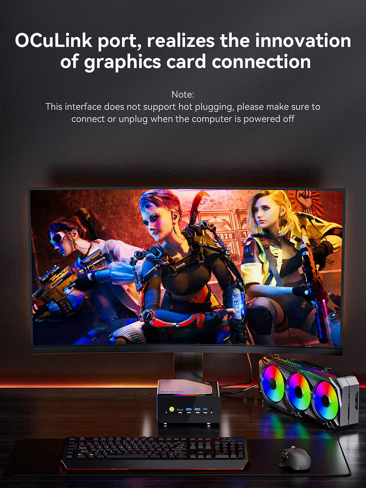 GMKtec K12 Mini PC AMD Ryzen™ 7 H 255