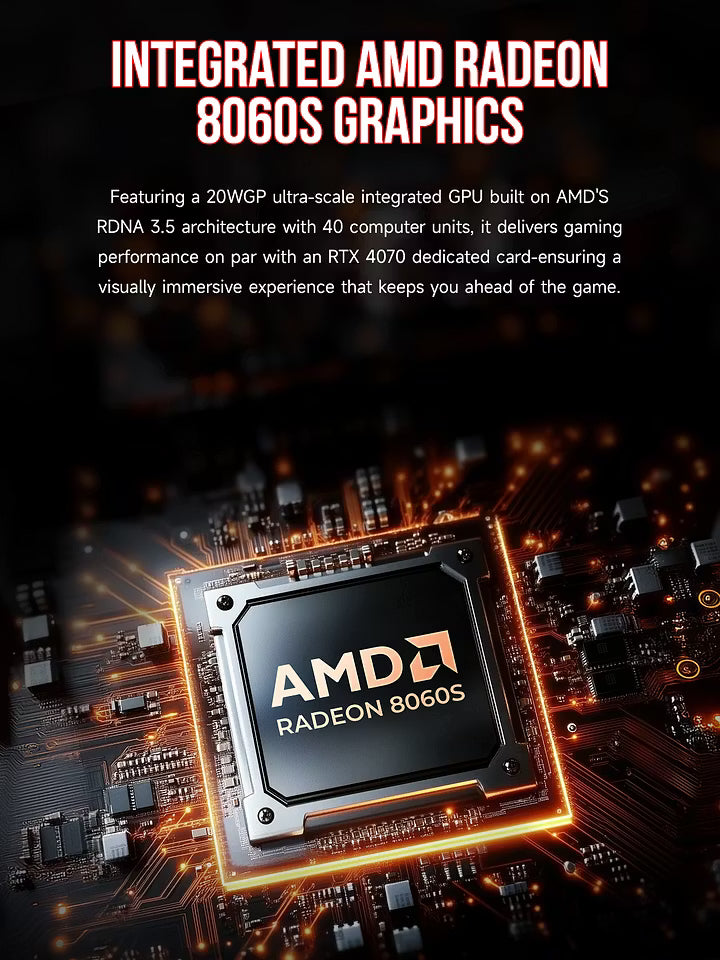 GMKtec EVO-X2 AI Mini PC AMD Ryzen™ AI Max+ 395
