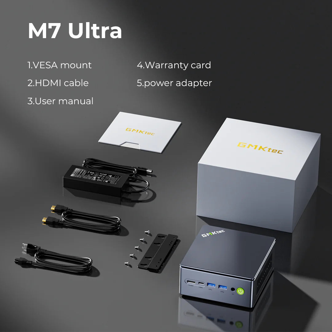 GMKtec NucBox M7 Ultra Mini PC AMD Ryzen™ 7 PRO 6850U