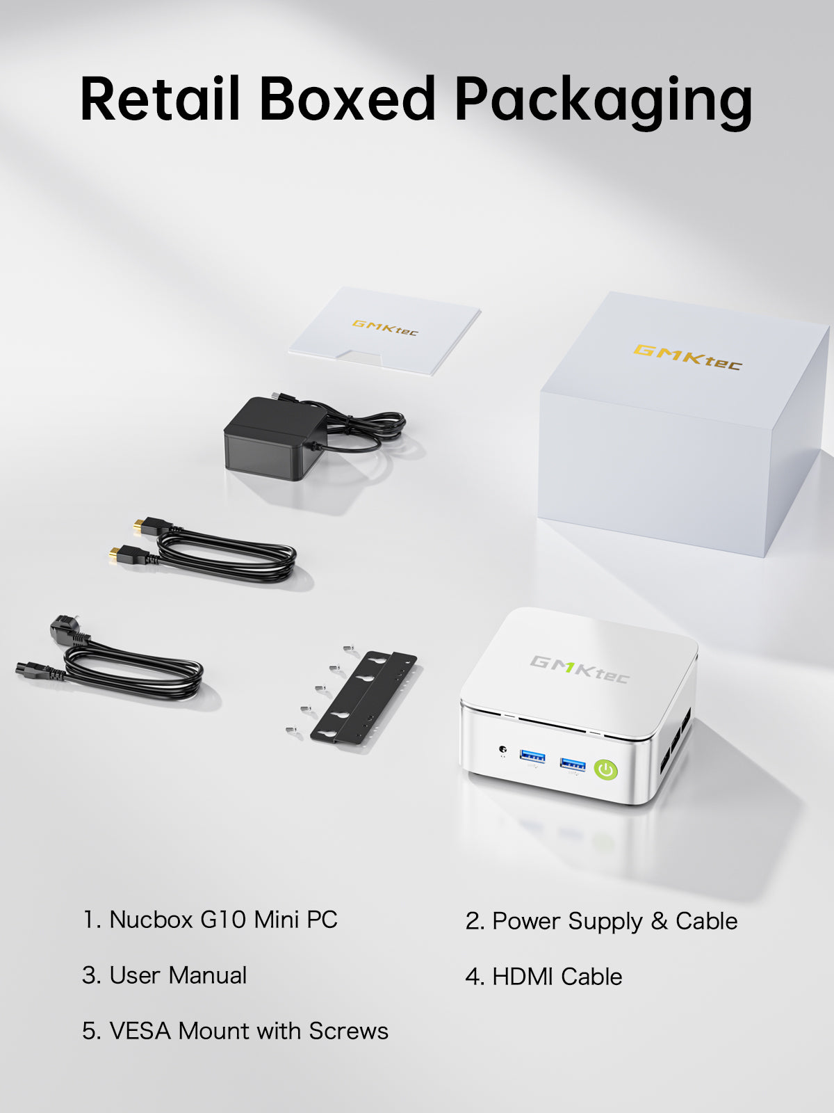 GMKtec G10 Mini PC AMD Ryzen™ 5 3500U