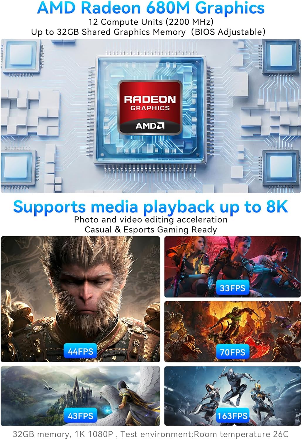 GMKtec NucBox K16 Mini PC AMD Ryzen™ 7 7735HS