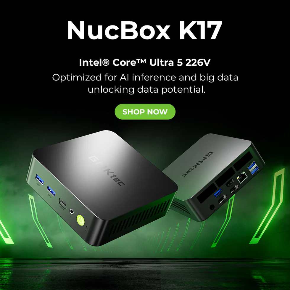 GMKtec NucBox K17 Mini PC Intel® Core™ Ultra 5 226V
